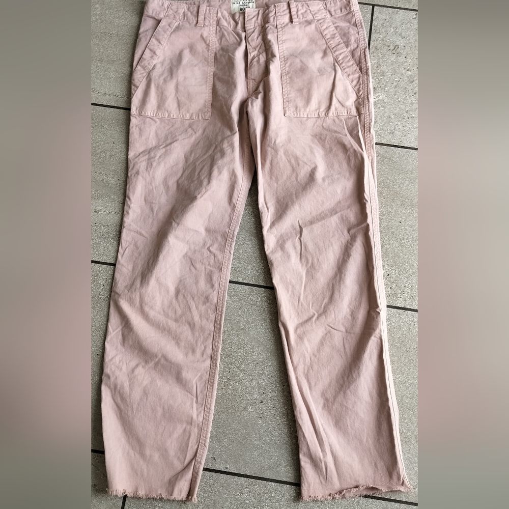 Nili Lotan Straight-Leg Jeans in Dusty Pink